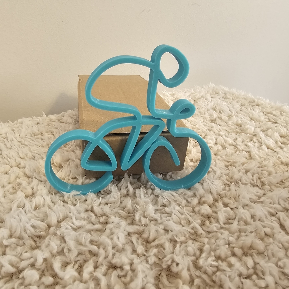 Bike Rider Display Decor Cyclist - Picture 3 of 6